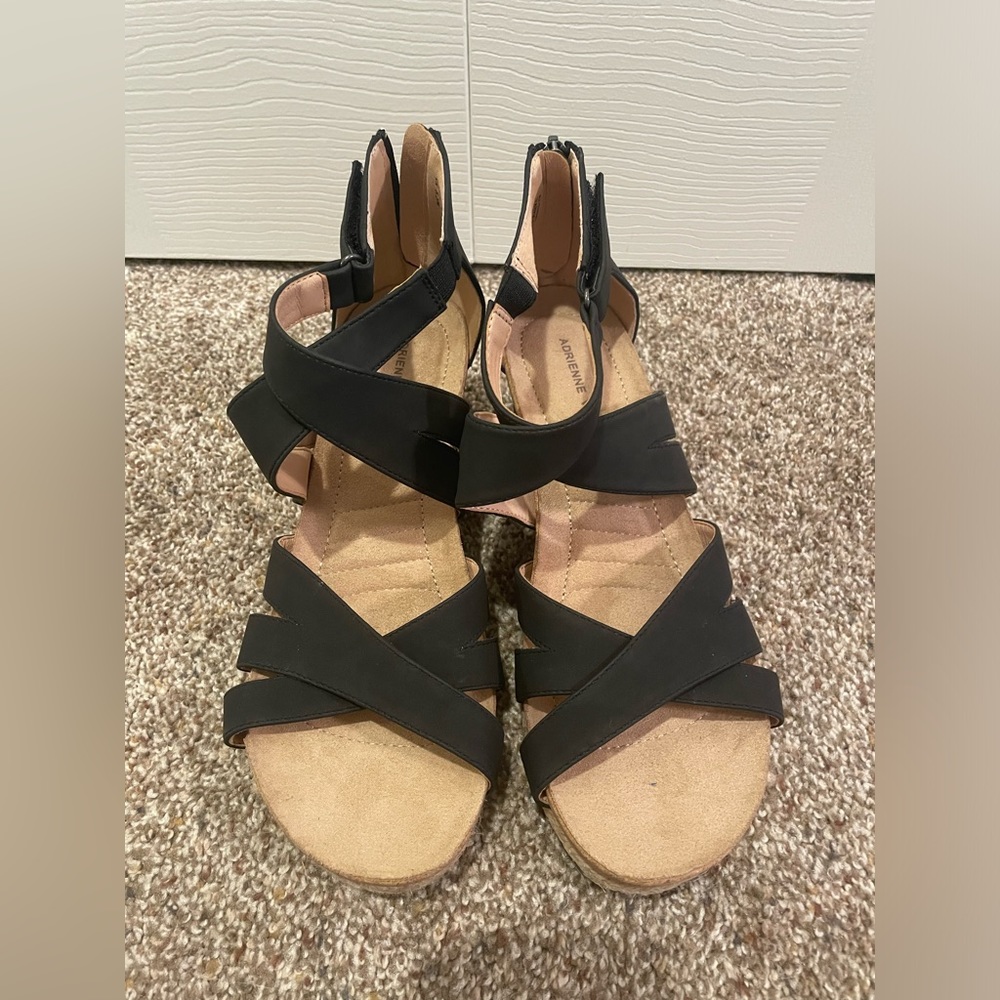 Adrienne Vittadini wedge sandals